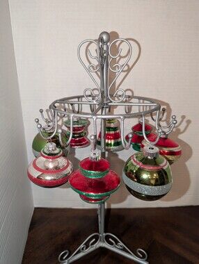 Vintage-Style Shiny Brite Christopher Radko Ornament Set